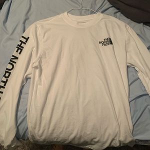 North face long sleeve Size M